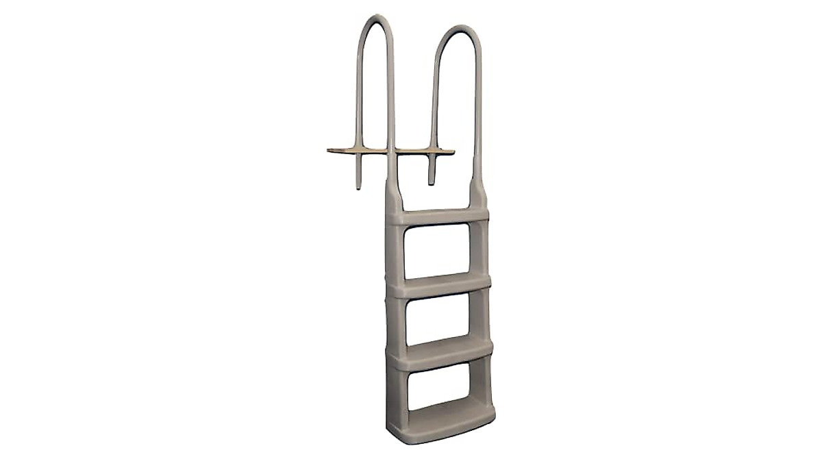 Main Access Easy Incline Taupe Pool Ladder for 48-54 Inch Pools