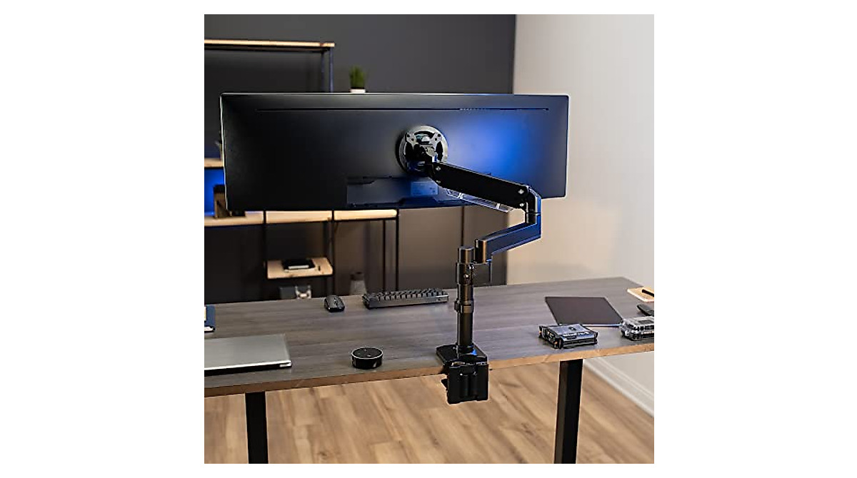 VIVO Premium Aluminum Monitor Arm for Ultrawide Up to 49 Inch Monitors
