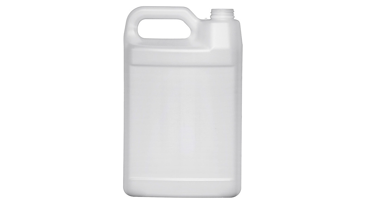 Heavy-Duty 1-Gallon Plastic F-Style Jugs - Reusable & Food Safe