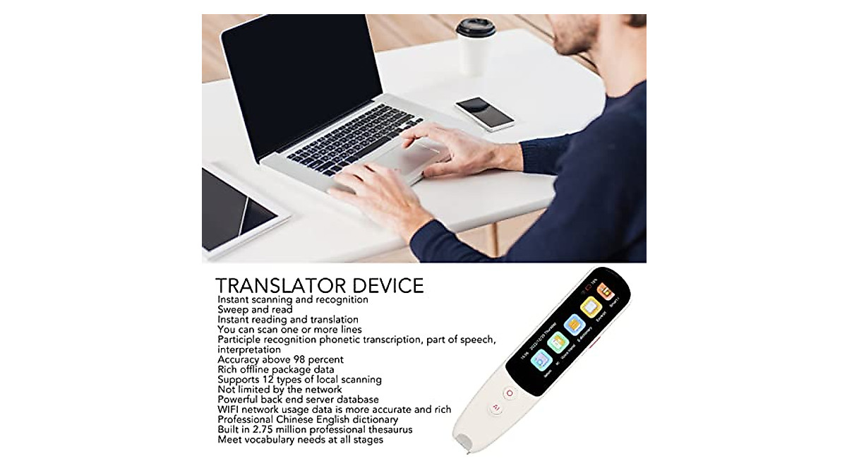 Advanced Pen Scanner & Translator 134 Languages