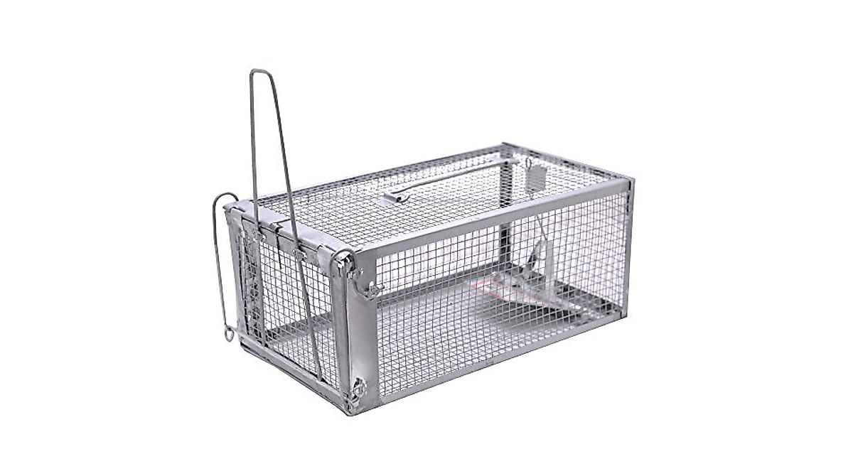 Humane Mouse Trap for Safe Pest Control - Reusable Rodent Cage