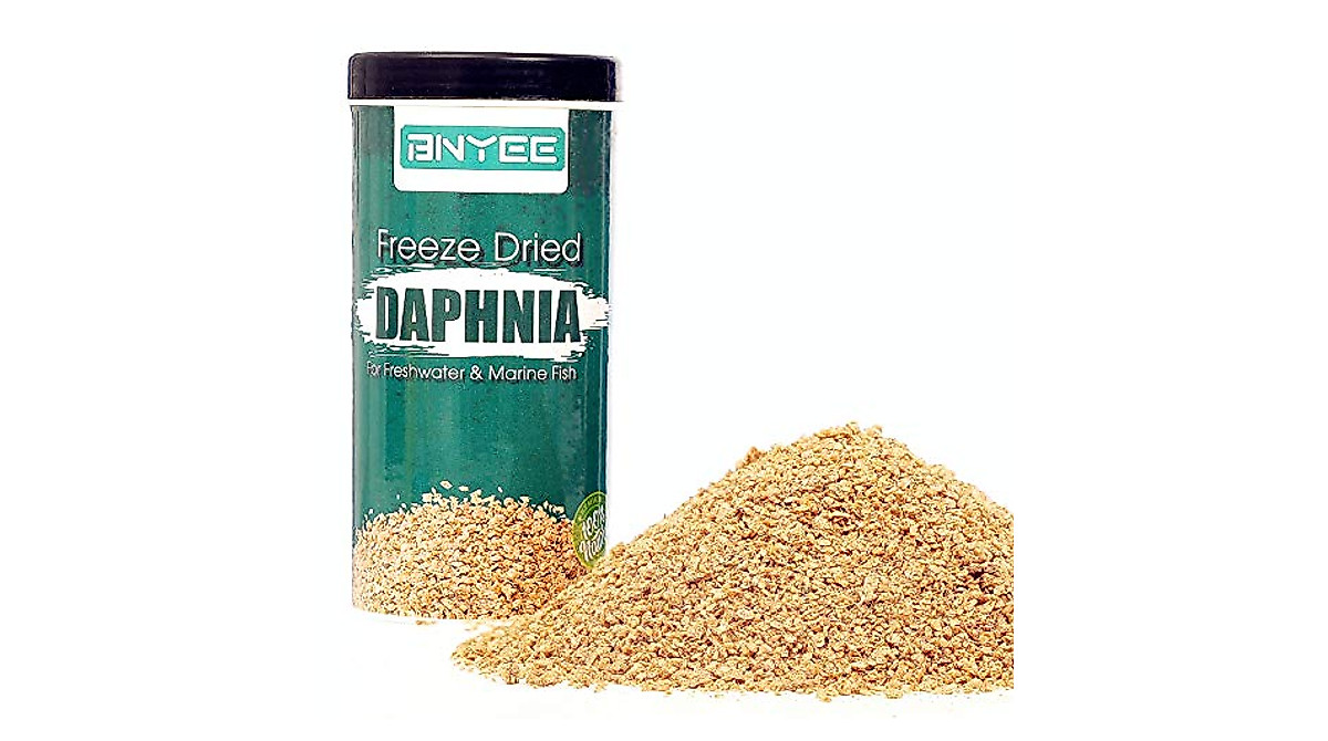 Nutritious Freeze Dried Daphnia Fish Food for Tropical Fish