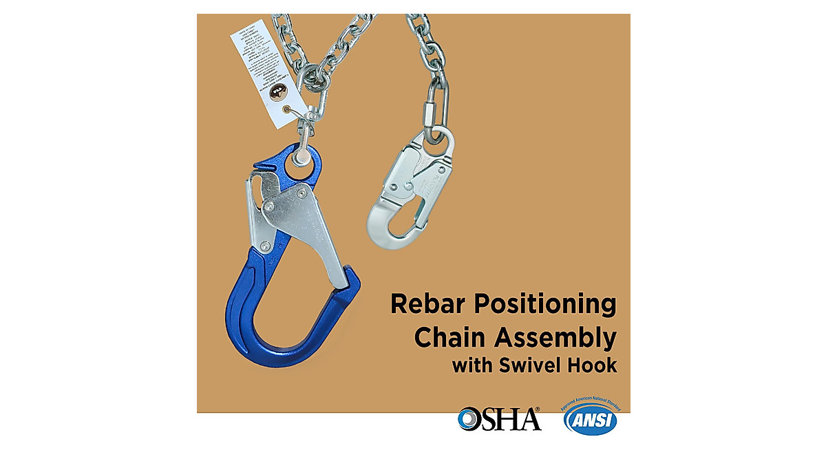 AFP Rebar Positioning Chain Assembly - Lightweight & Safe