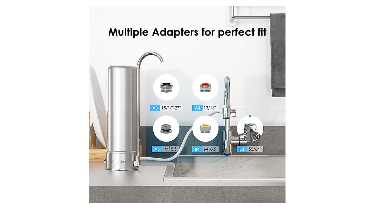 Waterdrop 5-Stage Water Filter - Pure, Fresh & Tasty