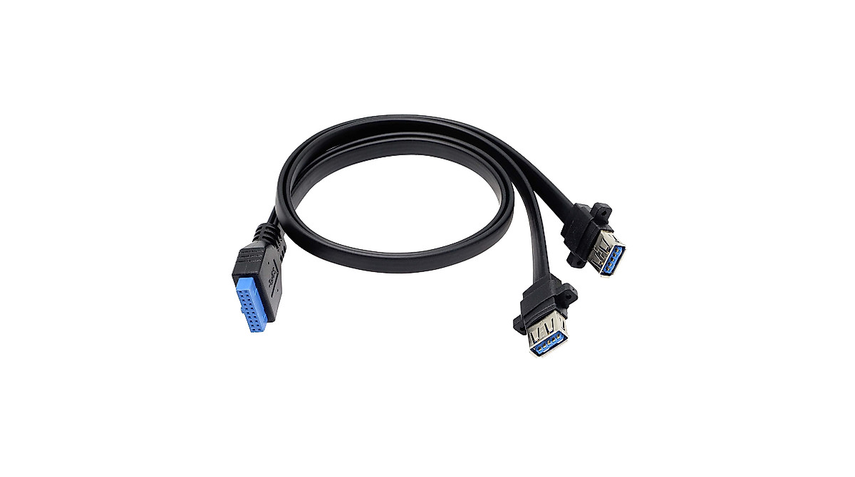 XMSJSIY USB 3.0 Front Panel Cable - 50cm Adapter