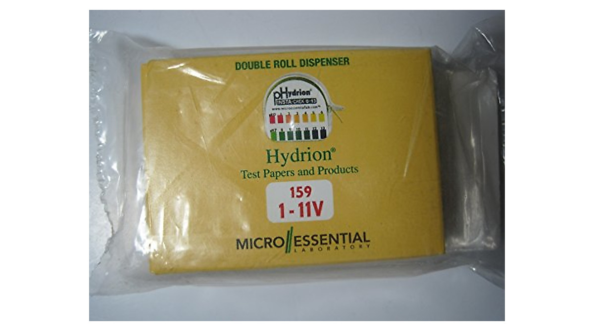 Micro Essential Lab pH Test Paper Dispenser 1-11 Range