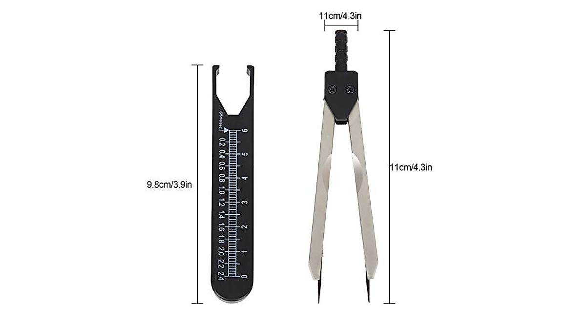 Durable EKG Calipers Set - Precision Measuring Tools