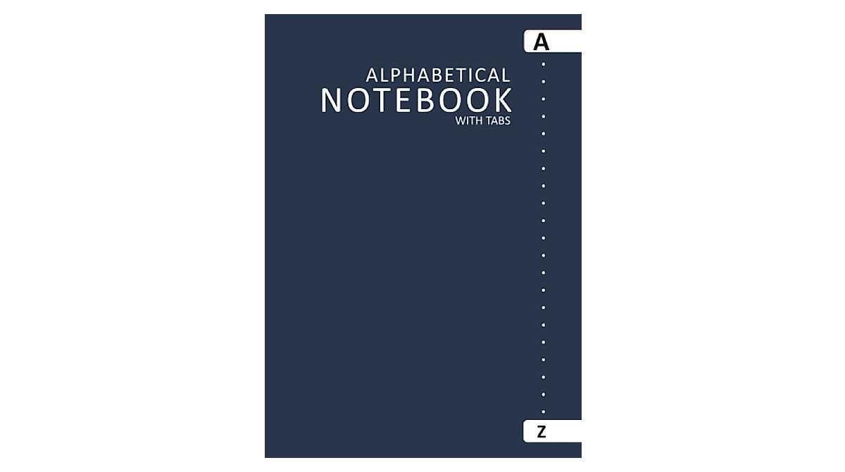 Alphabetical Notebook with Tabs - Organize Your Notes Now