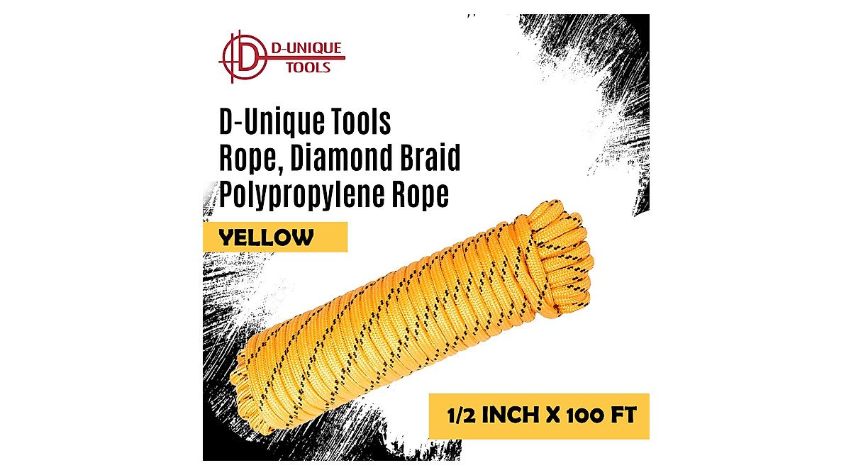 DT-Rope 1/2 in x 100 ft | Strong & Durable Rope