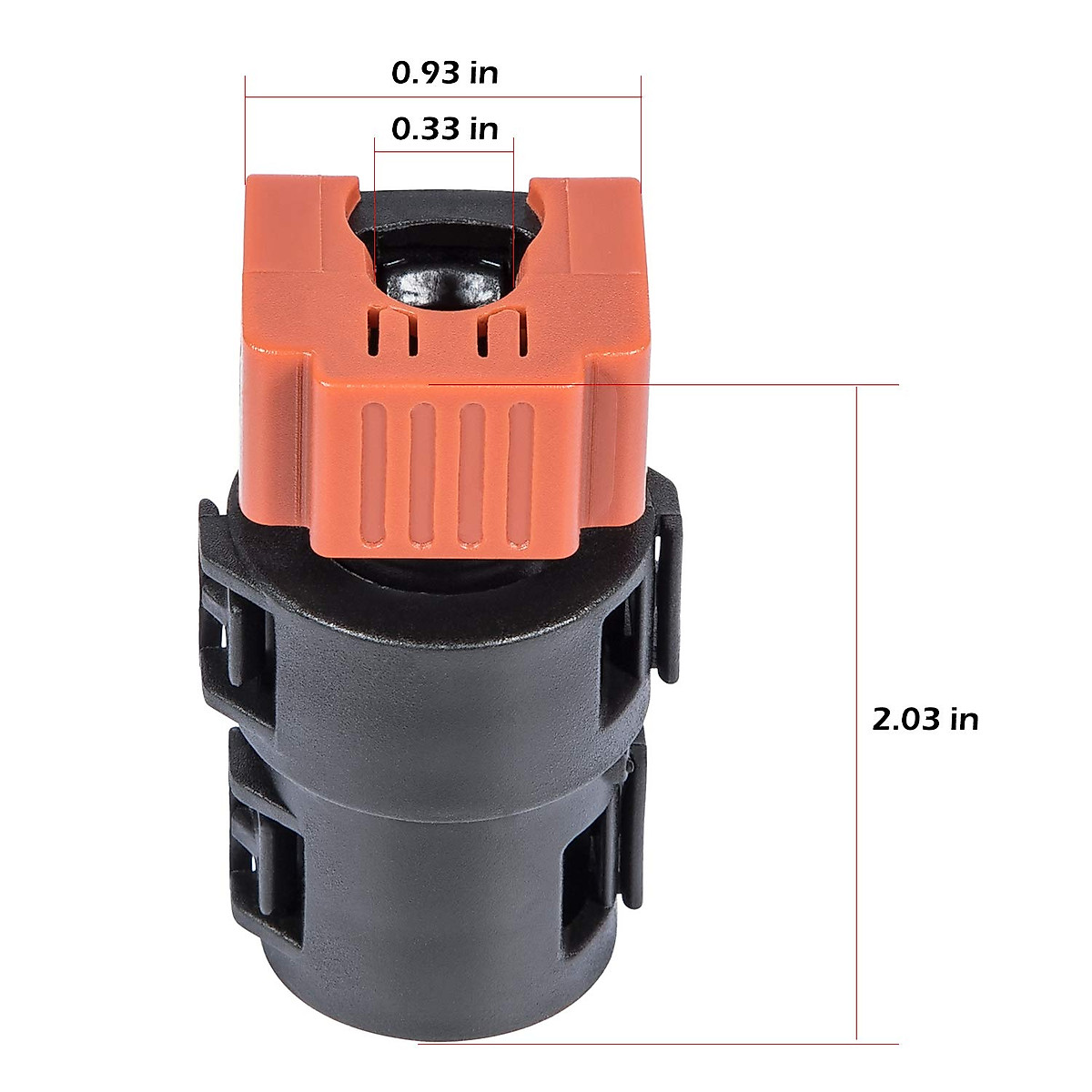 6.7L Powerstroke Fuel Filter Return Line Connector Fitting - For 2017-2020 Ford Trucks, OEM HC3Z-9A564-A