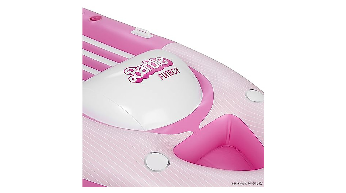 Barbie The Movie Speed Boat Pool Float - Limited Edition by FUNBOY
