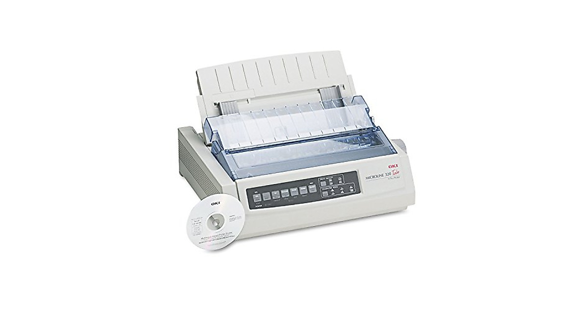 OKI Microline 320 Turbo Dot Matrix Printer - Fast & Reliable