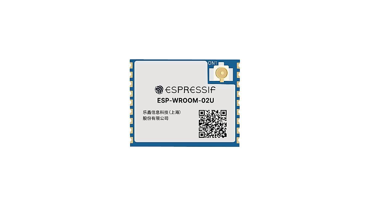 ESP-WROOM-02U Module - 2MB Flash Memory