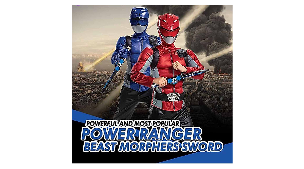 Disguise Power Ranger Sword - Safe & Official Toy