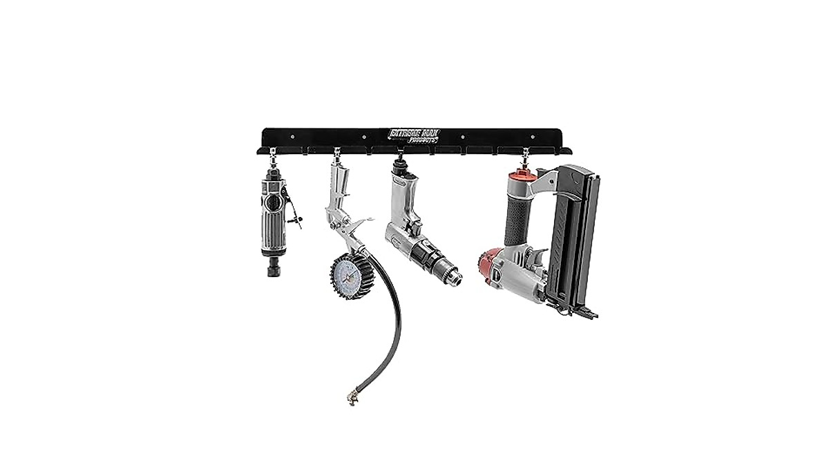 Extreme Max Pneumatic Tool Rack – Organize Your Workshop