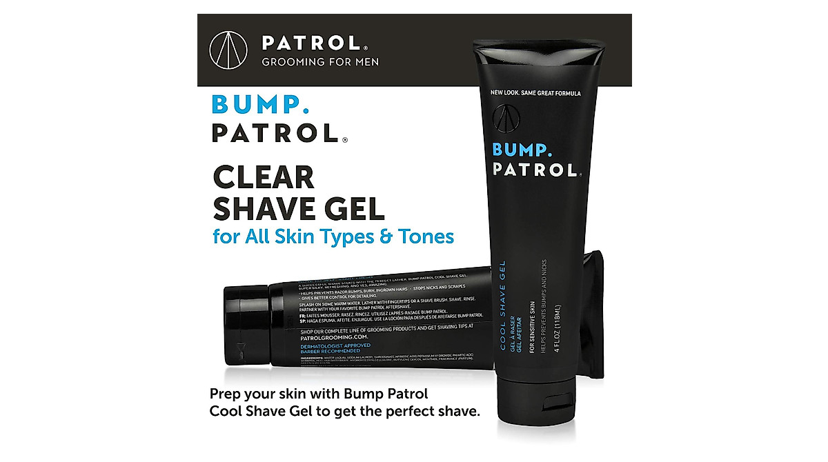 Bump Patrol Cool Shave Gel - Sensitive & Cool Razor Care