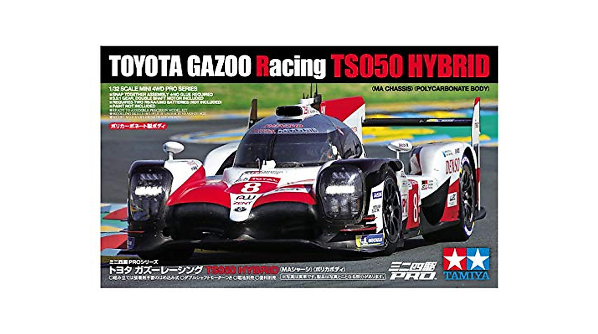 Tamiya 18652 1/32 Jr Racing Mini 4WD Toyota GAZOO TS050 Kit