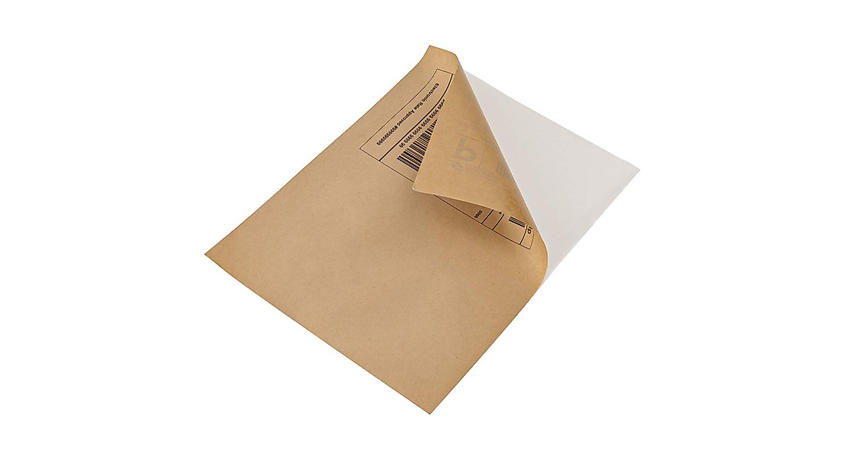 NATURALABEL 100 Full Sheets Kraft Sticker Labels