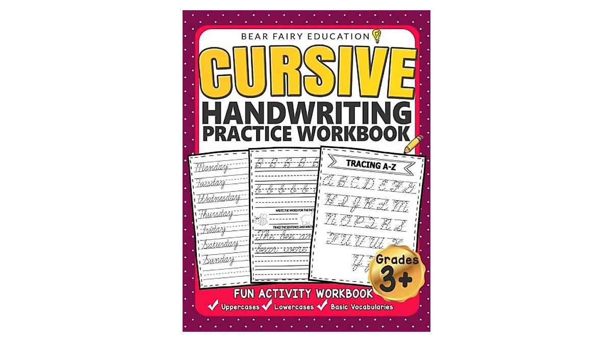 Cursive Handwriting Workbook for 3rd-5th Graders