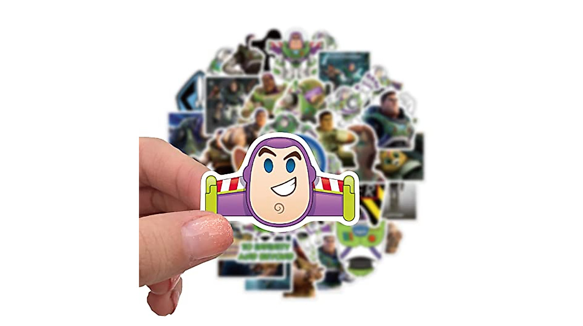 Buzz Lightyear Stickers - 50 Waterproof Vinyl Decals