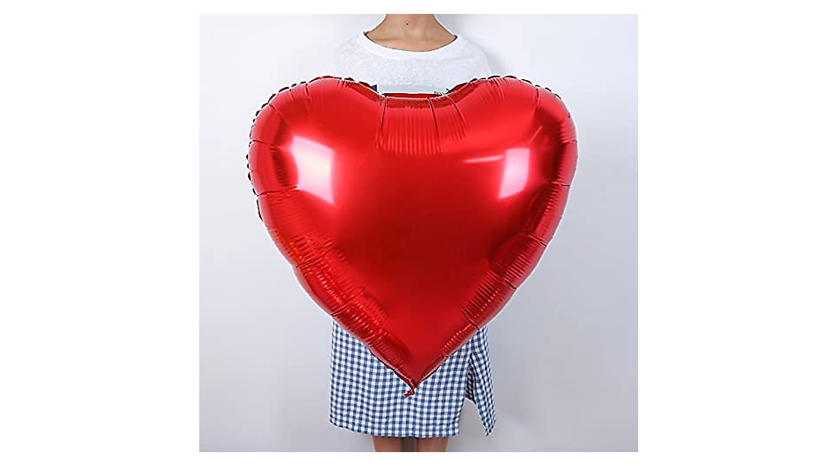Large Red Heart Balloons – Perfect for Romantic Celebrations