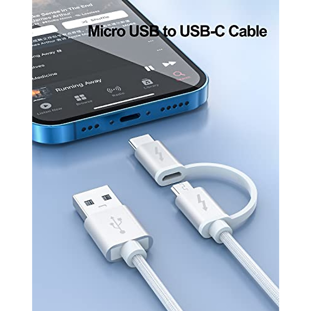 Nylon Braided Charger for OontZ & Devices | Fast & Durable Cable