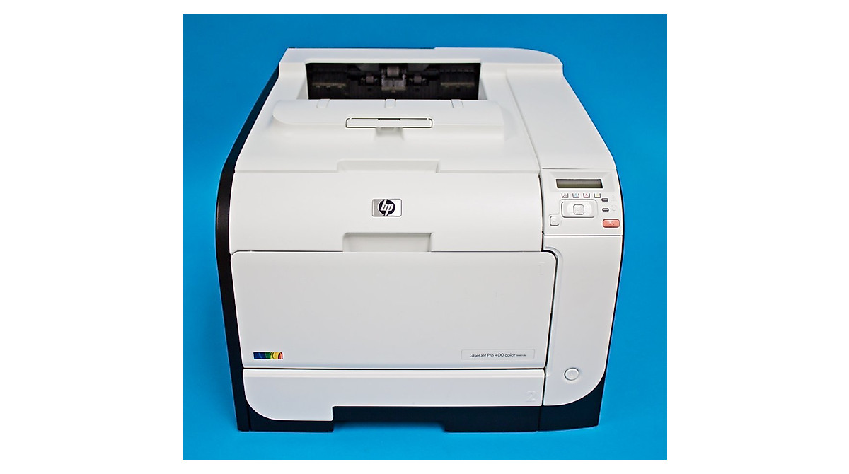 Renewed HP Color LaserJet Pro M451dn Printer - High-Quality Duplex Printing