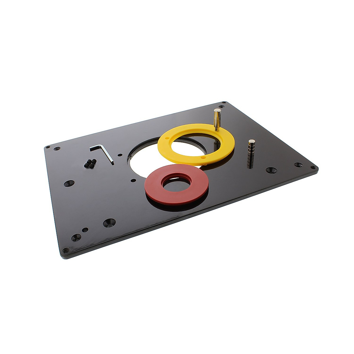 DCT Universal Router Table Saw Insert Plate Kit - Supports Most Routers