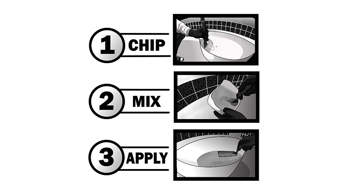 Pool Patch White Pool Plaster Repair Kit - Fast & Reliable Fix