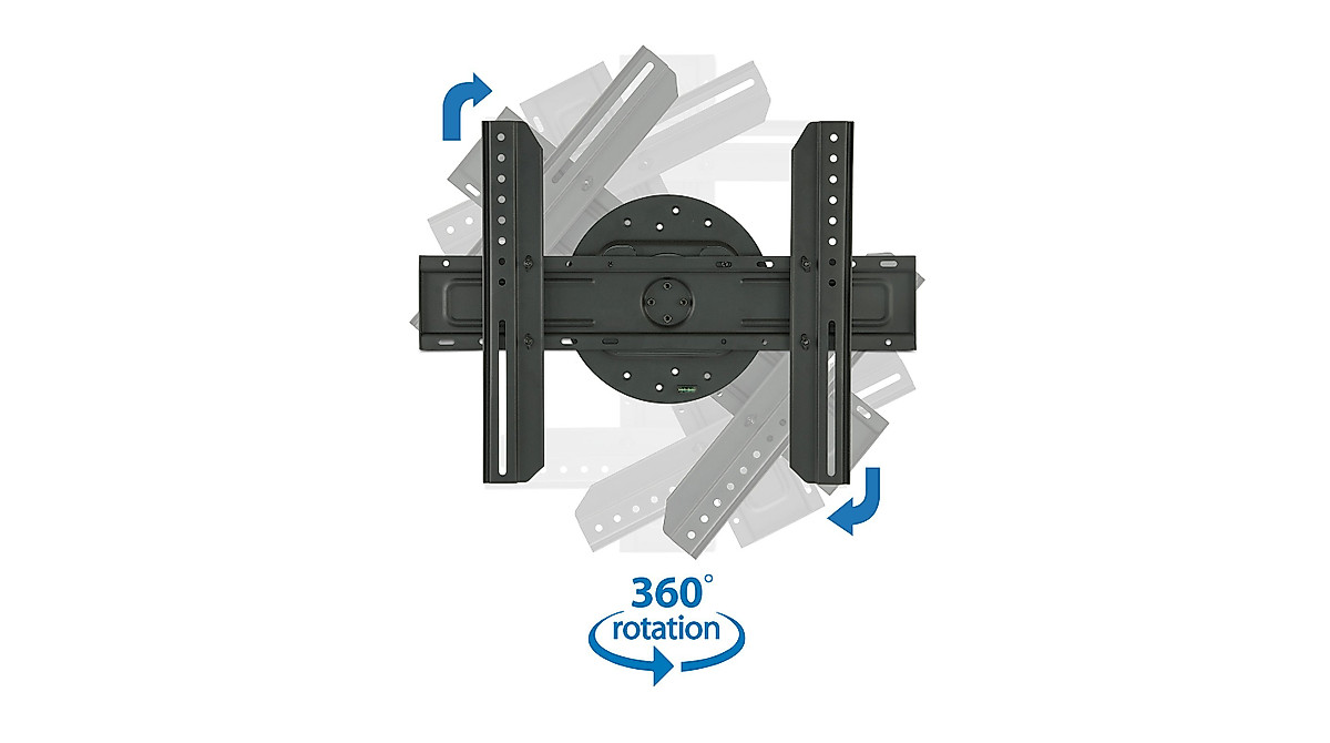 Mount-It! TV Wall Mount with 360° Rotation for 32-60 Inch TVs