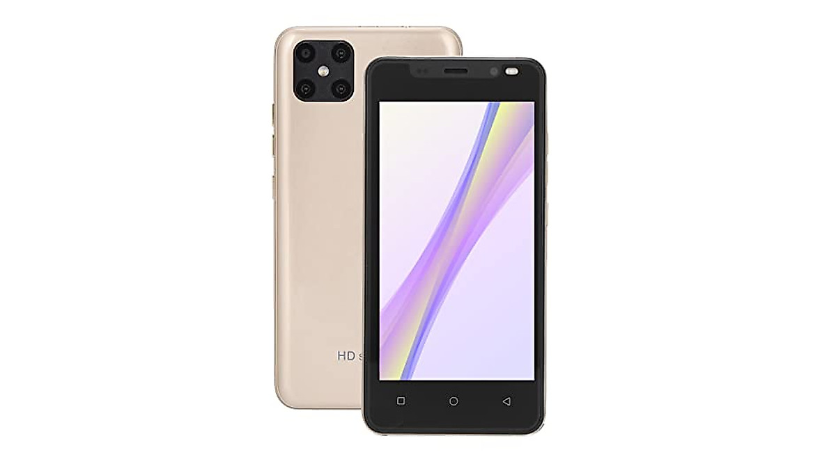 Bewinner IP12 Pro Unlocked Smartphone with 128GB Storage - Gold