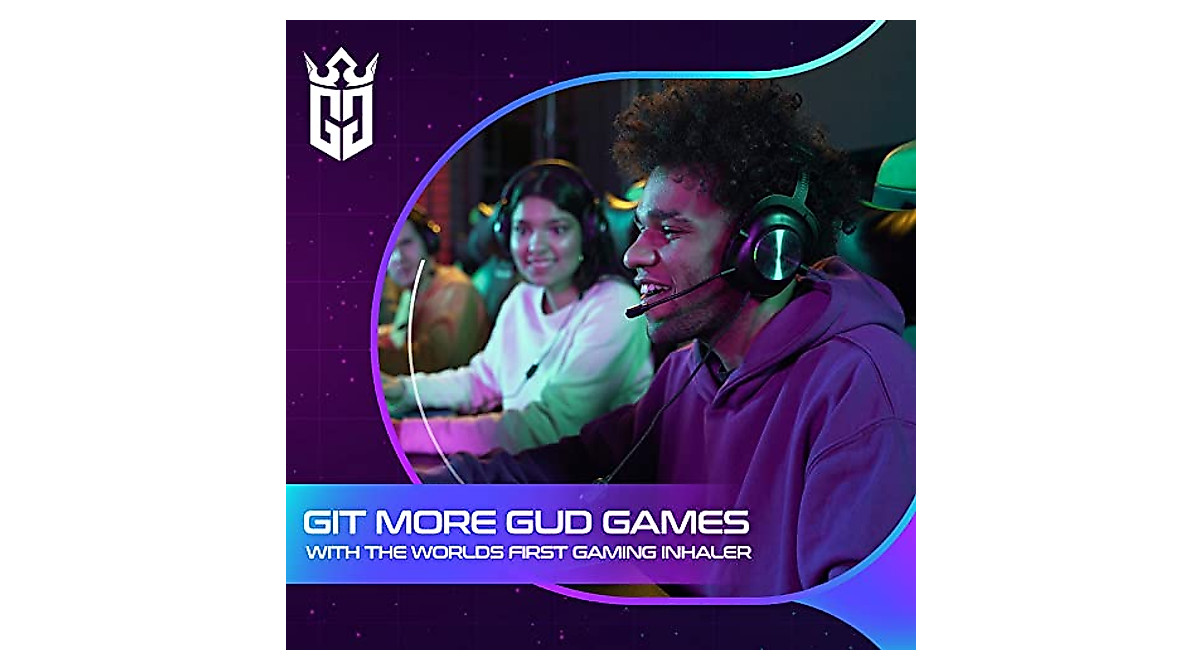 GIT GUD Gaming Vapor Inhaler | Boost Focus & Energy for Gamers