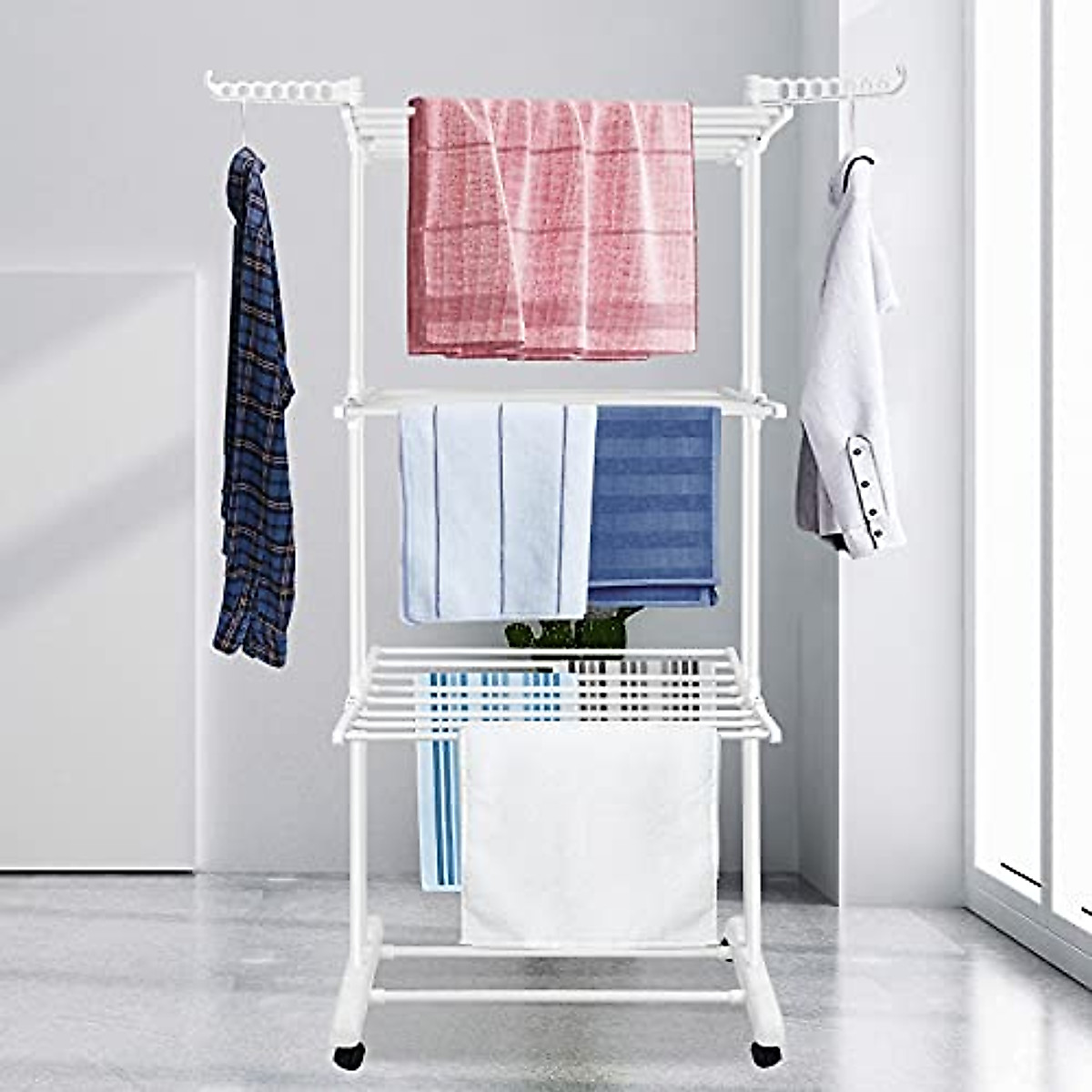 Innotic 4-Tier Collapsible Clothes Drying Rack – Space-Saving & Durable