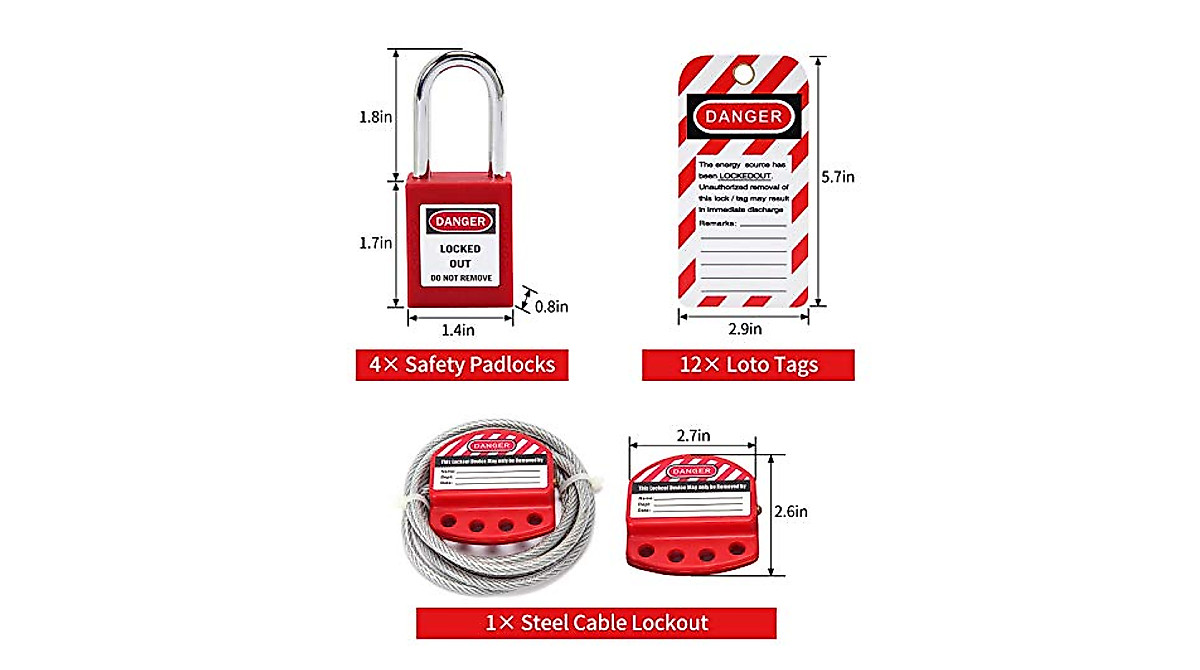 Lockout Tagout Kit - Complete Safety Solution