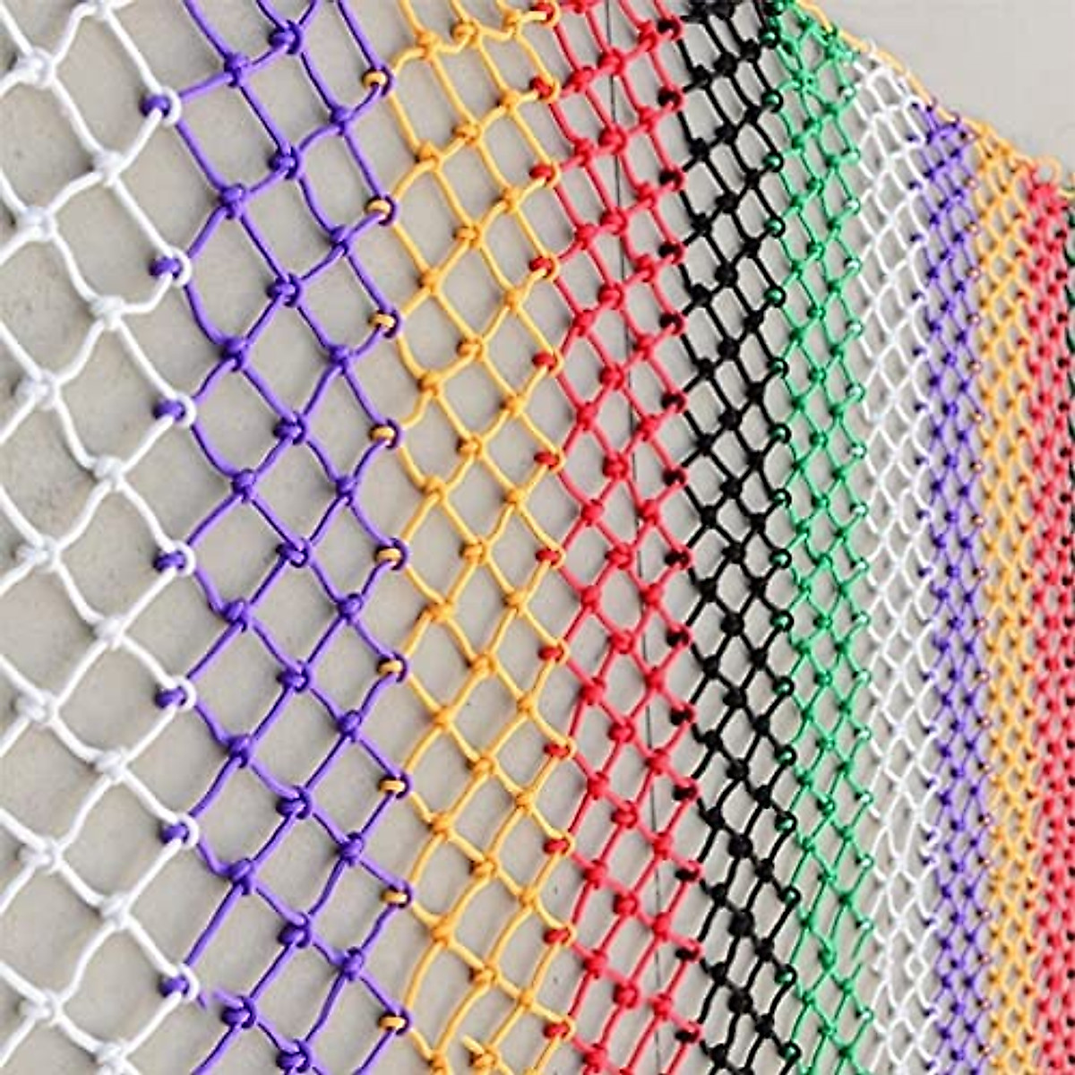 Colorful Outdoor Rope Net for Safety & Decor