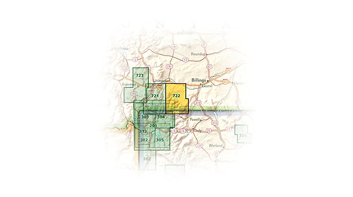 Explore Absaroka-Beartooth Wilderness Map - Natl Geographic