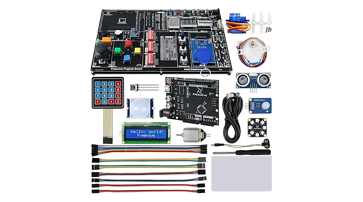 Freenove Projects Kit V4: 46 Projects & Simple Wiring