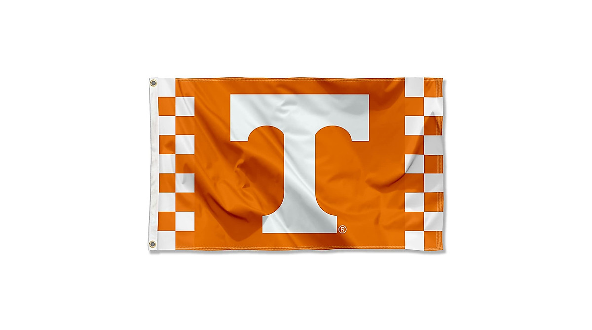 Tennessee Volunteers Checkerboard Flag - Show Your Pride