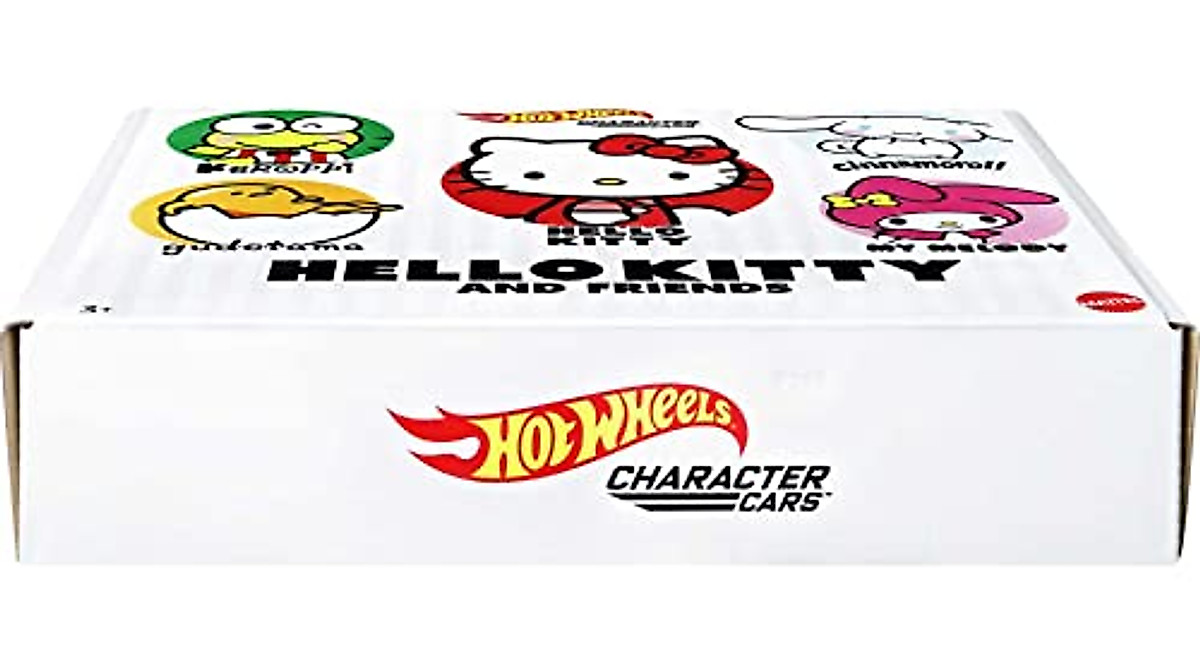 Hot Wheels Sanrio Character Car 5-Pack - Unique Toy Cars