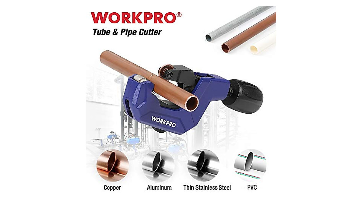 WORKPRO Heavy Duty Pipe Cutter for Precision Cutting