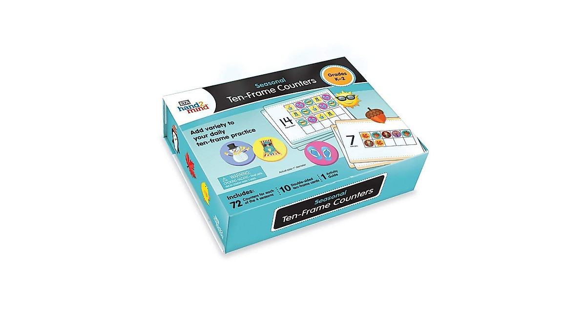 Hand2Mind Seasonal Math Counters for Kids | Counting & Sorting Toys