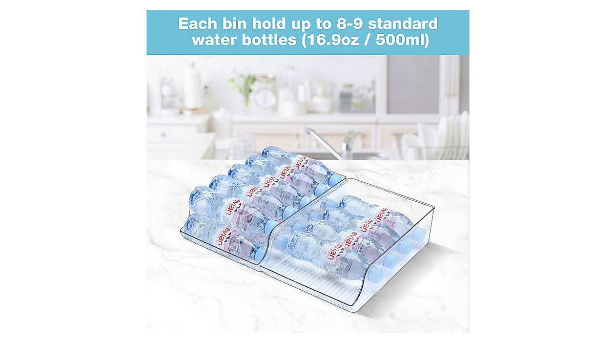 Puricon Water Bottle Dispenser Set - Organize Your Fridge