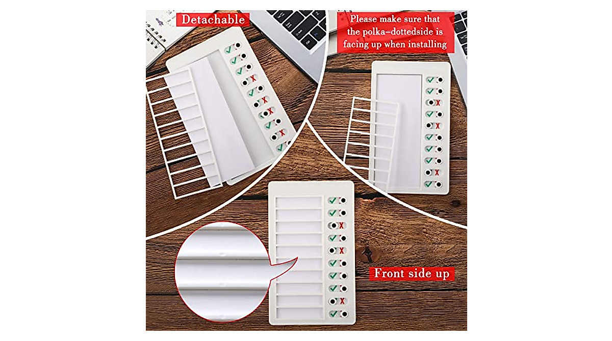 Eersida 3 Pcs To Do List Checklist Boards for Daily Planning