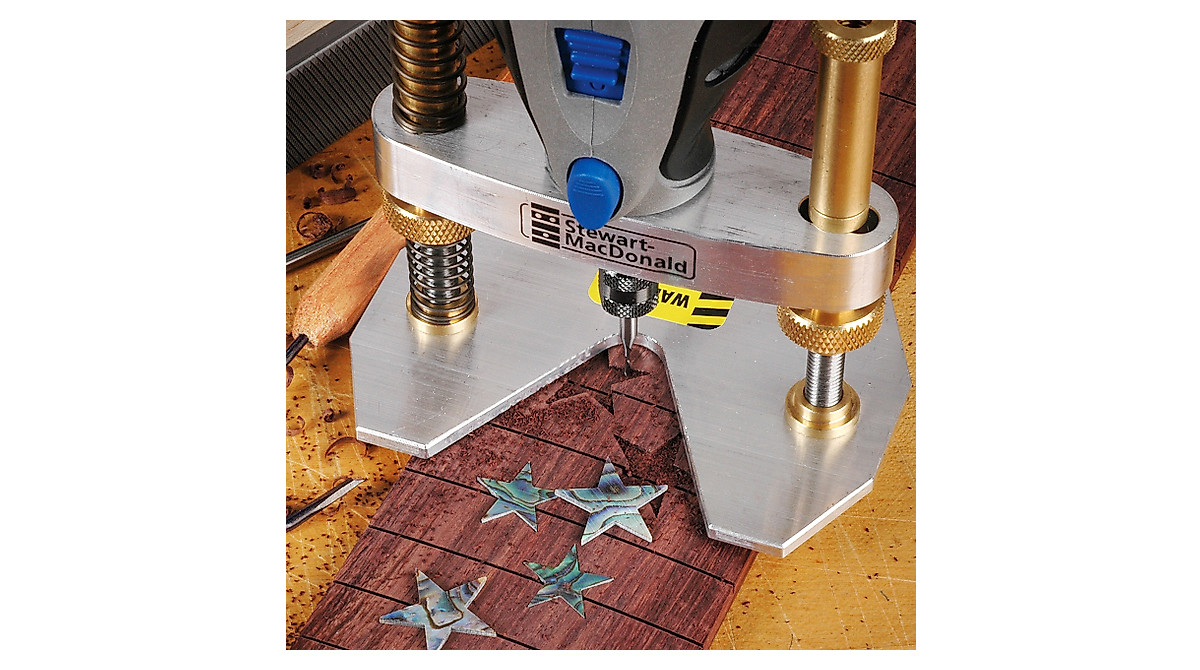 StewMac Precision Router Base for Exact Freehand Routing