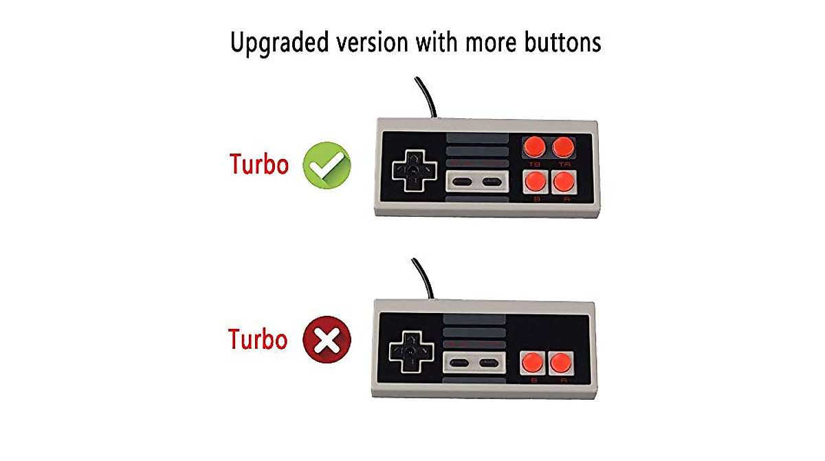 Classic Retro Console - 620 Built-in NES Games