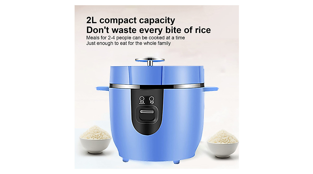DEPILA 2L Car Rice Cooker for Travel and RV
