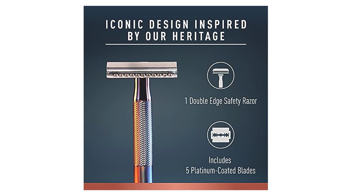King C. Gillette Double Edge Safety Razor Blades - 10 Premium Blades
