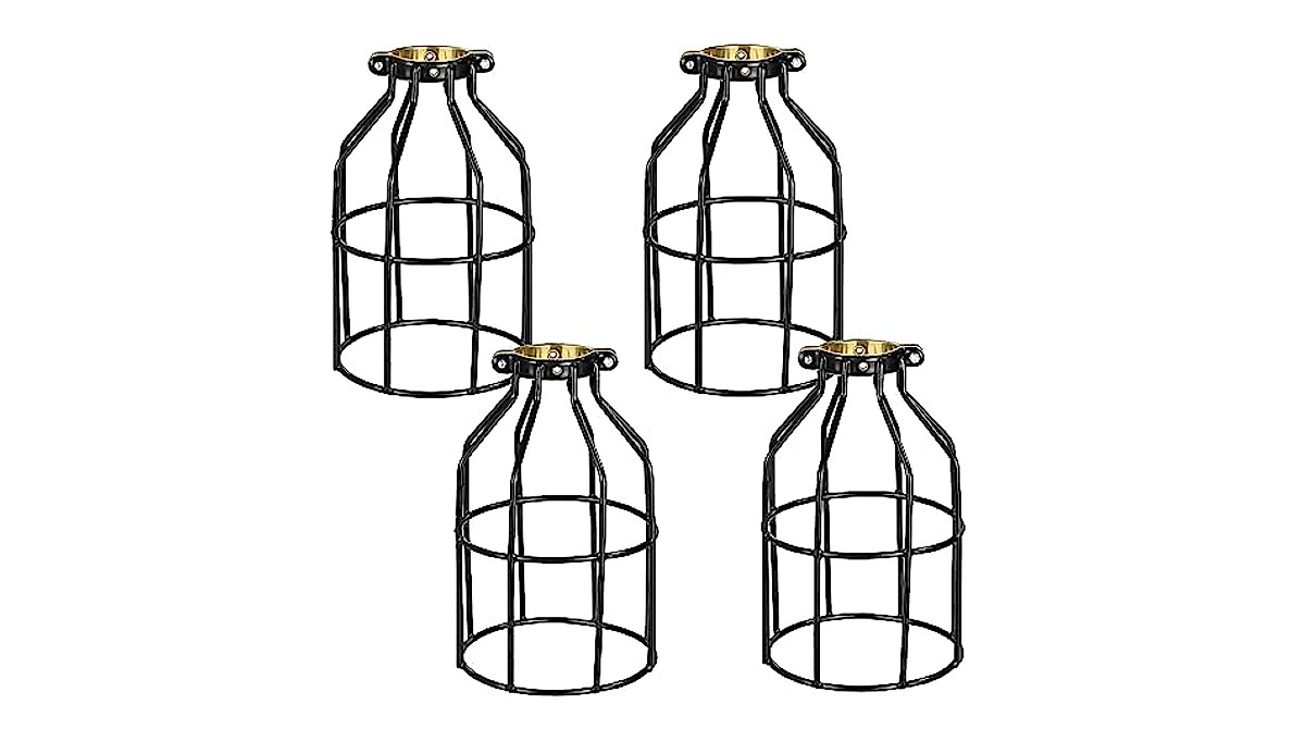 KastLite Adjustable Metal Bulb Guard for Vintage Lighting