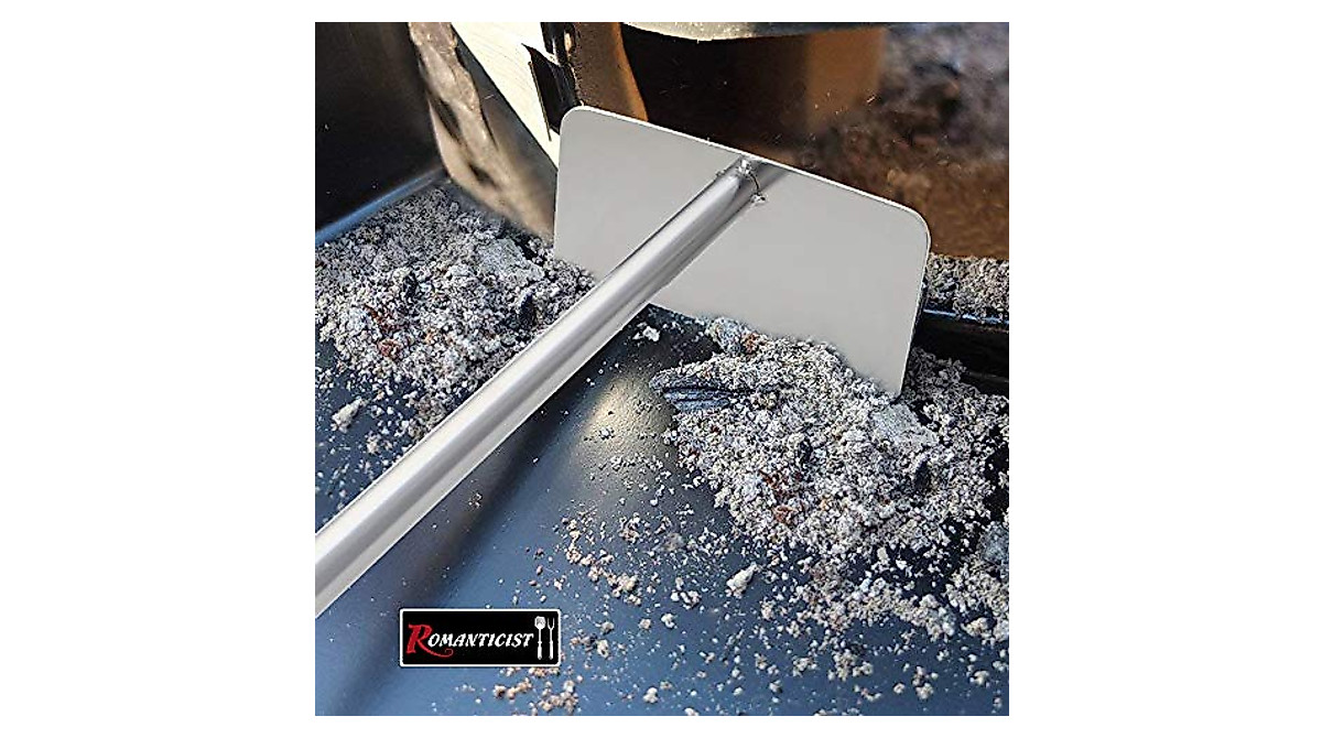 ROMANTICIST Heavy Duty Stainless Steel Ash Rake for Charcoal Grills ...