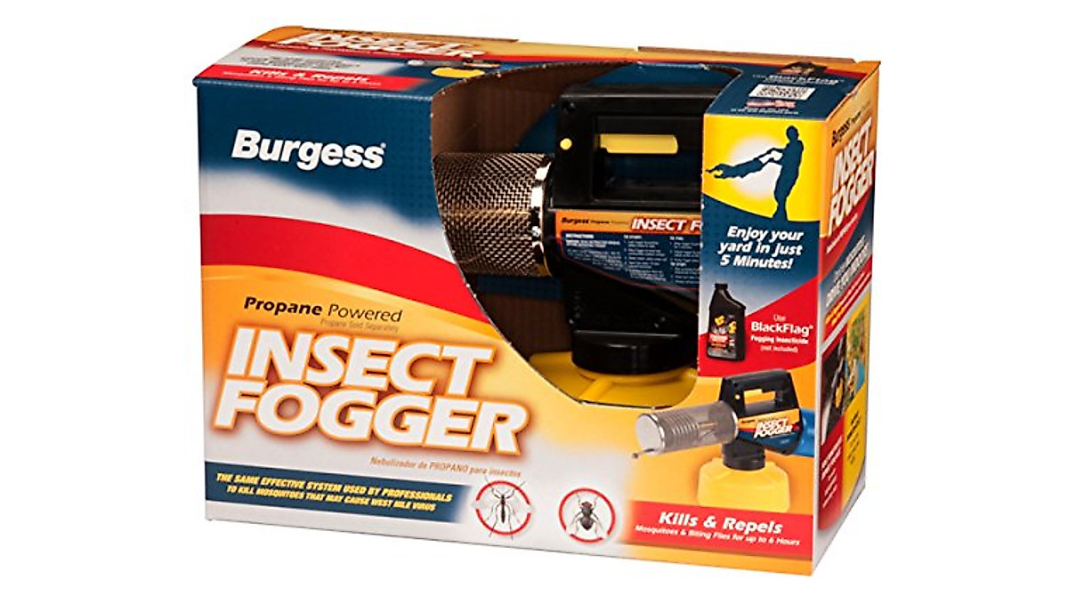 Burgess 1443 Propane Insect Fogger - Fast Mosquito Control